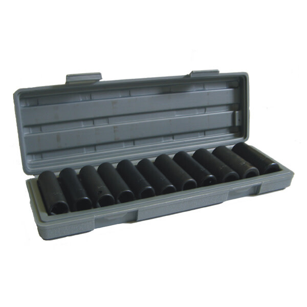 1/2&quot; Deep Impact Socket Set Metric 12pc SKDI-1212MC