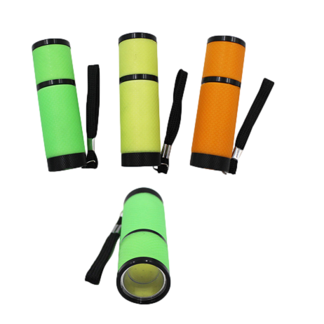 Glow-In-The -Dark COB LED Flashlight