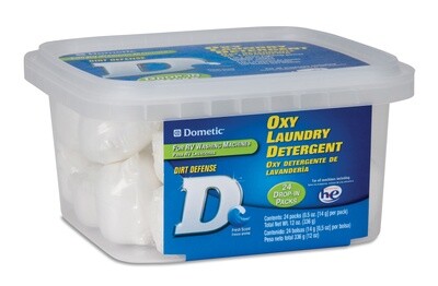 Dometic Oxy Laundry Detergent 24 Count (No Warranty)