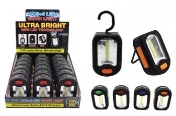 COB LED + 3 LED Worklight W/Stand (08-1430)