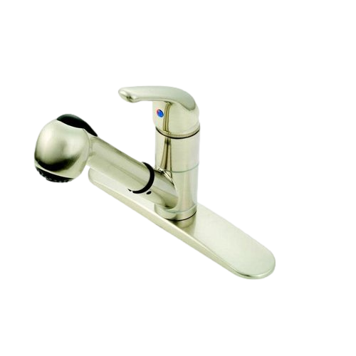 8" Brushed Nickle Kitchen Pull-Out Faucet  W/Lever Handle (SL1000N)