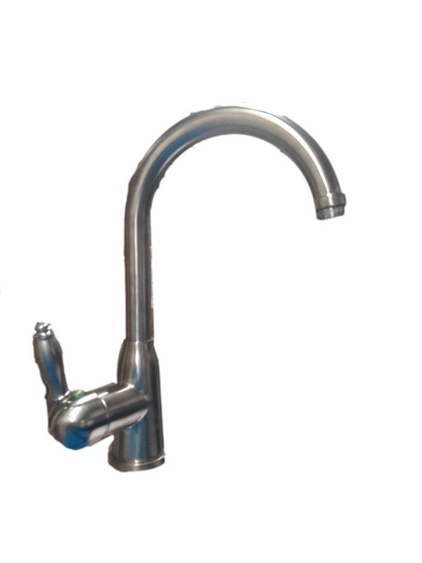 Gooseneck Kitchen Faucet Chrome   3965004326 