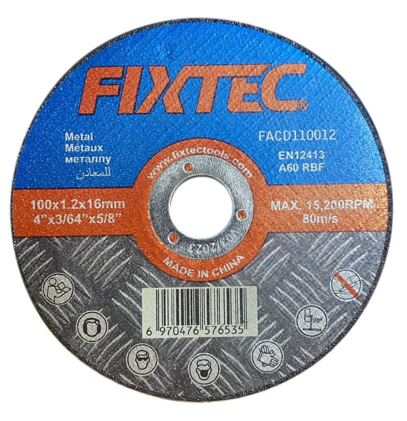 Grinding Cutting Abrasive Disc 4&quot; Diameter (FACD110012)