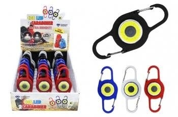 COB LED Dual Carabiner Clip - Discontinued