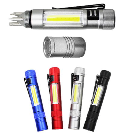 Mini COB LED Work Light W/Screwdrivers