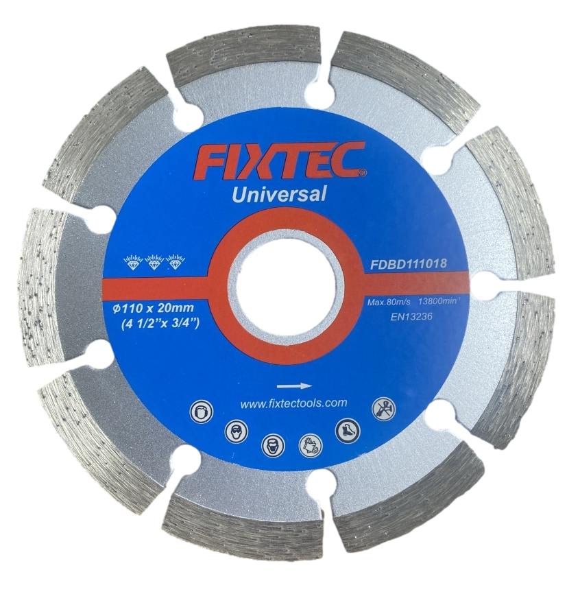 Universal Segmented Rim Diamond Cutting Blade 4.5&quot; (FDBD111018)