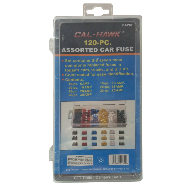 120pc Car Fuse Assortment (CAPCF)