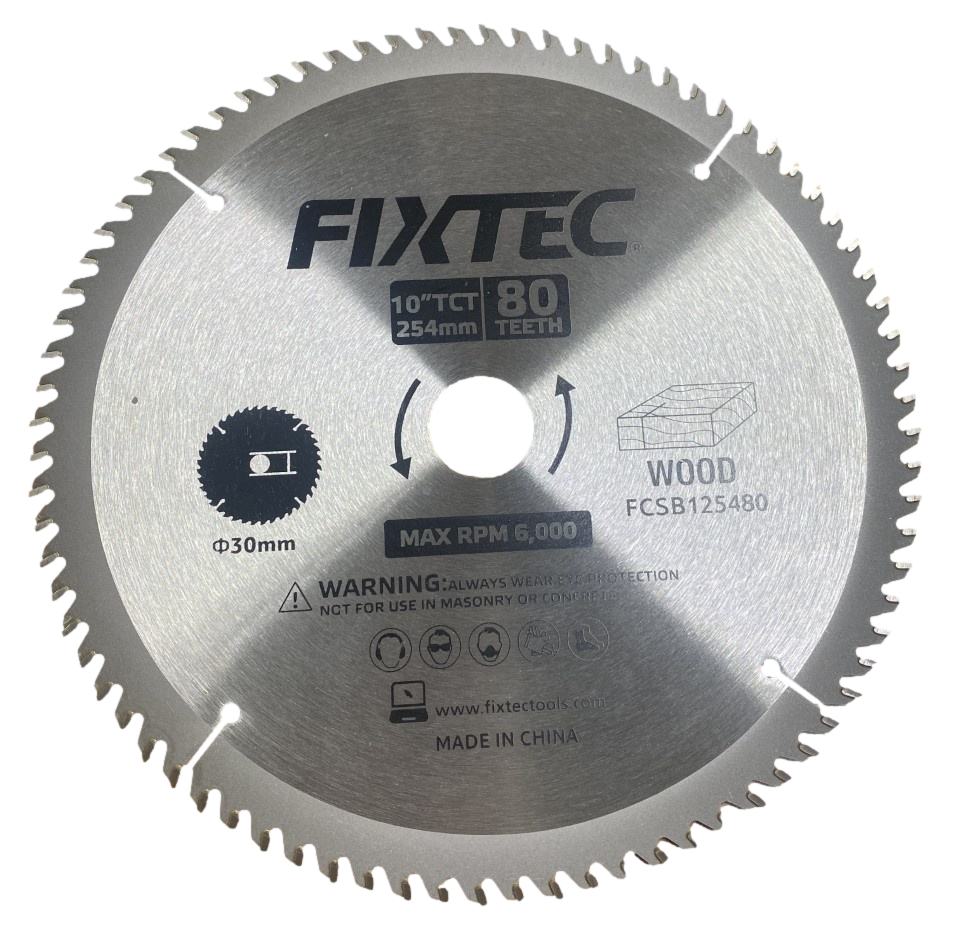 10&quot; TCT Saw Blade for Wood (FCSB125480)