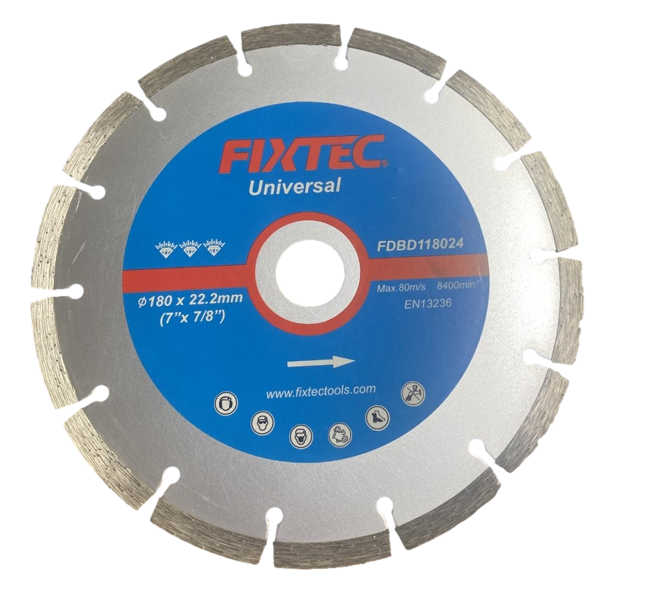 Universal Segmented Rim Diamond Cutting Blade 7&quot; x 7/8&quot; (FDBD118024)