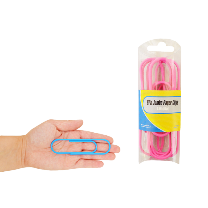 Jumbo Paper Clips (4&quot;) (6 PK)