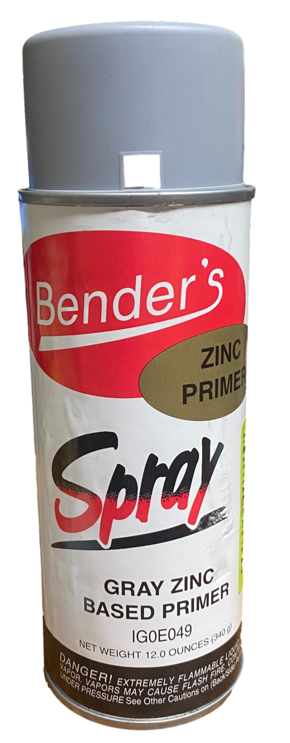 Bender&#39;s Gray Zinc Based Primer