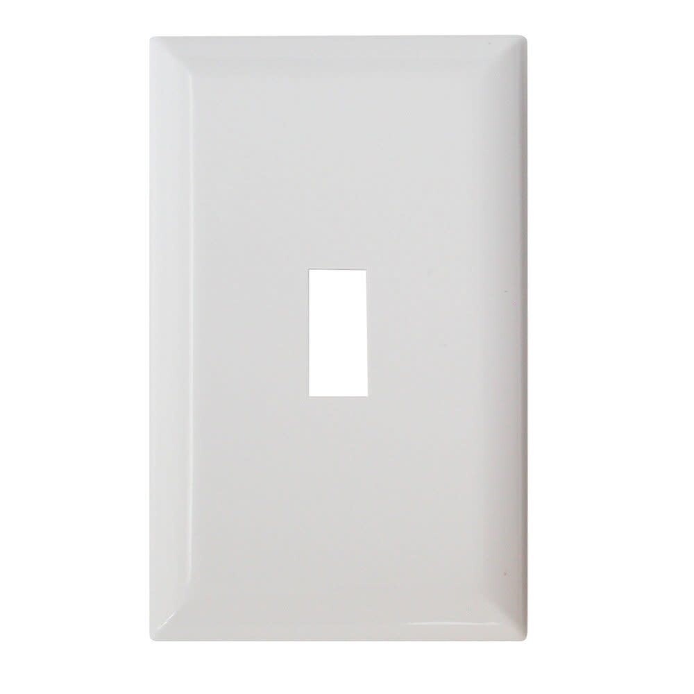 Speed Toggle Snap-On Wall Plate - White DG52492VP