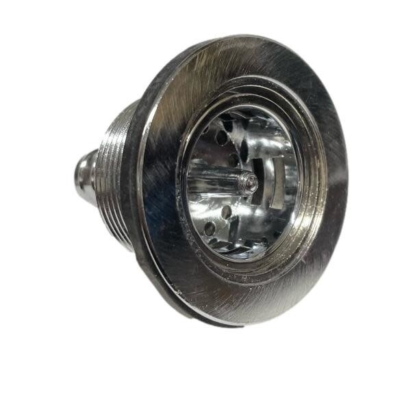 1-3/4&quot; Kitchen Sink Drain w/ Basket- Chrome Finish