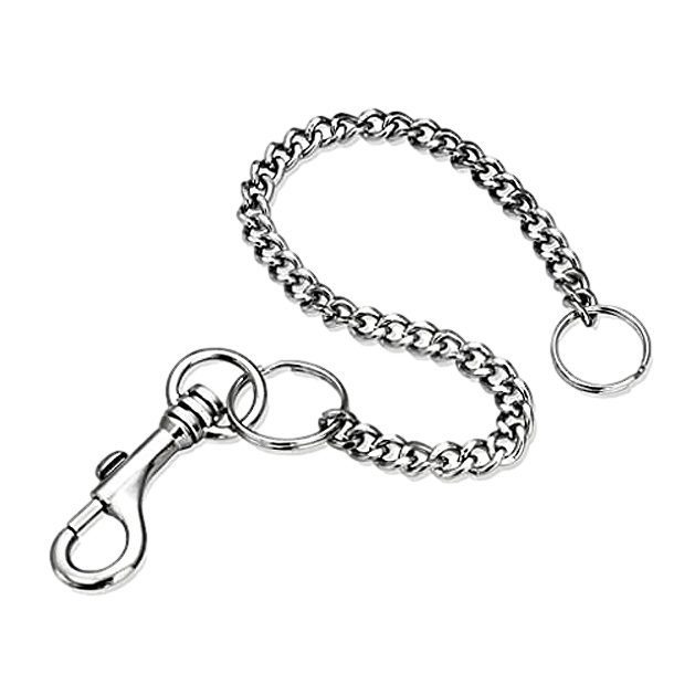 Metal Chain Keychain With Hook Clip (12&#39;)
