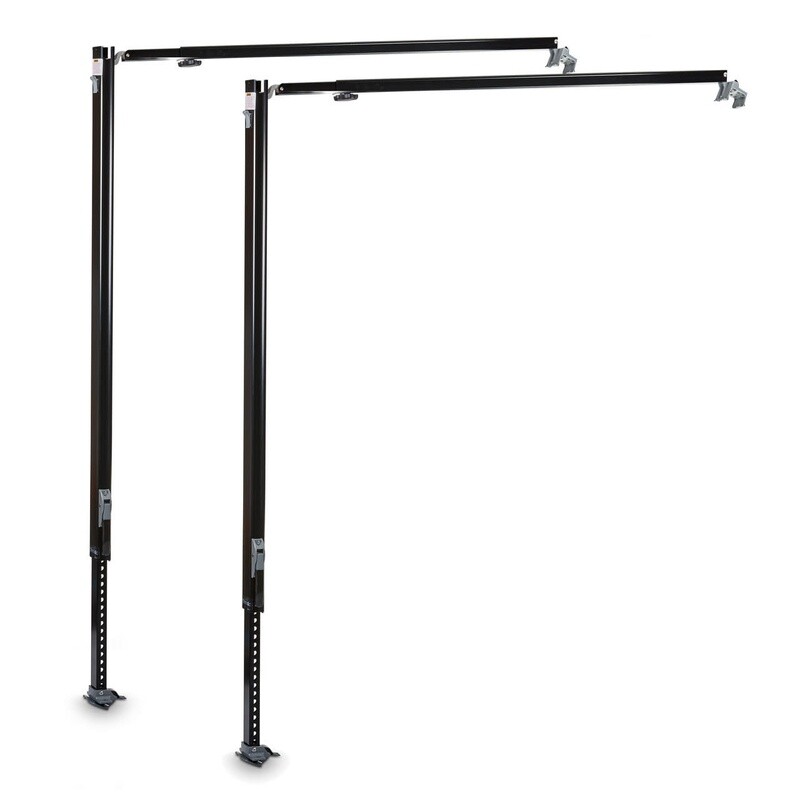 Universal Manual Awning Arm Set - Short Black 9108694396