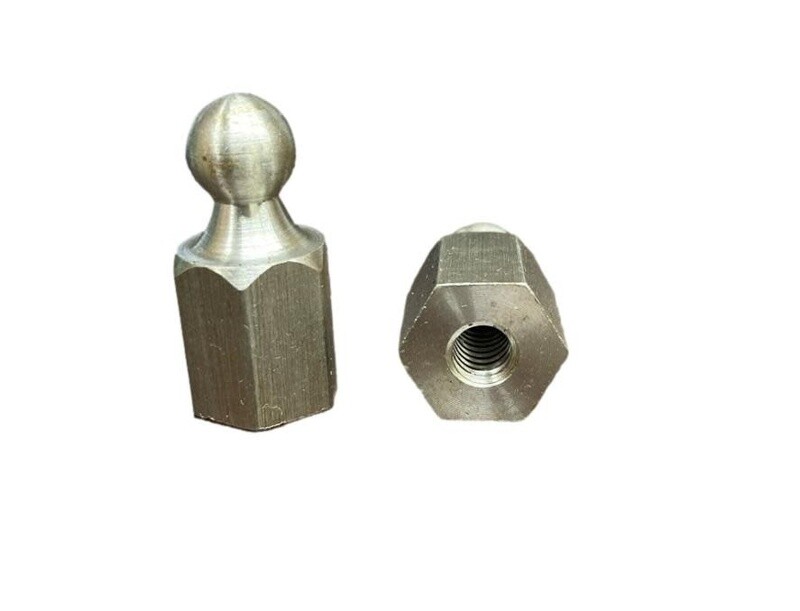 10MM Female Stock Ball End (KBS-10-0993-SS)