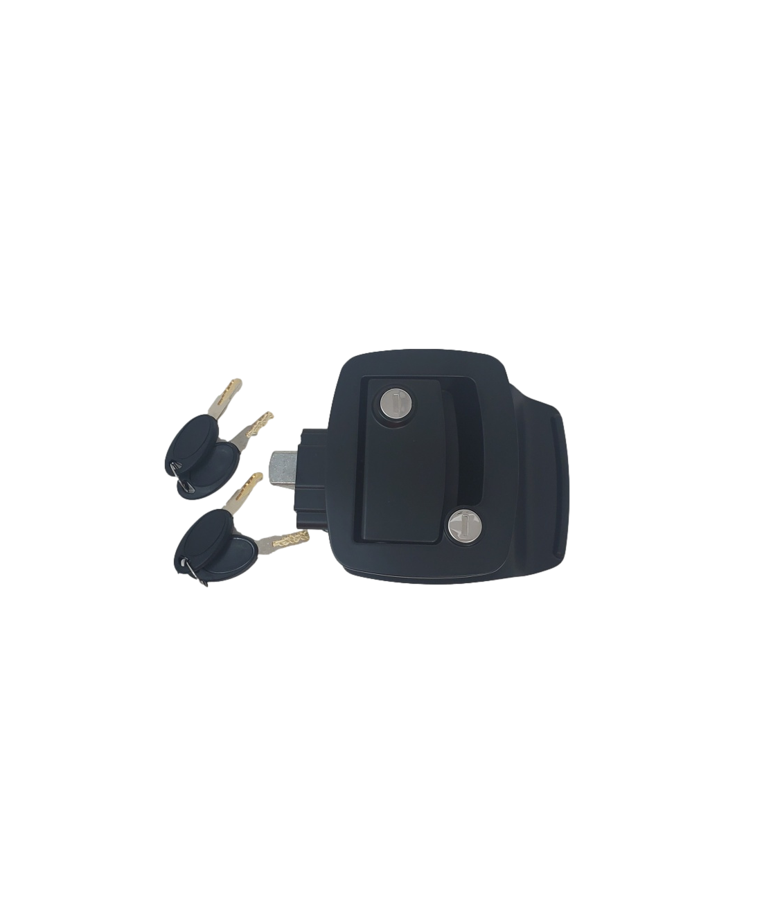 RV Entry Door Paddle Latch Lock  Black (L0920DL-B)
