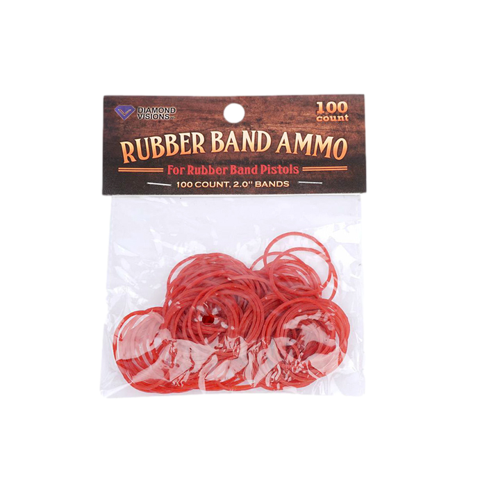 Rubber Band Pistol Ammo (100 CT)