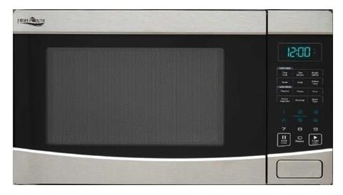High Pointe EM925AQR-S RV Stainless Steel Microwave Oven with Turn Table 1.0CF