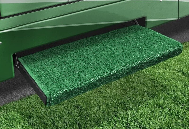 Jumbo Wraparound Plus RV Step Rug 23&quot;  - Green  (2-0058)