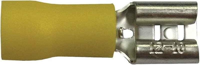 Vinyl Female Quick Disconnect 12 - 10 AWG 100pc ( 80286 )