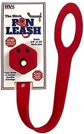 RV Intelligence RVI03PL01R Hitch PinLeash Magnetic Hitch Pin Ret. Strap