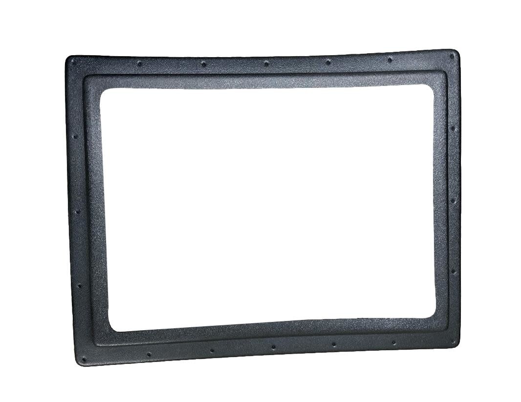 15&quot;x19&quot; A/C Shroud-Black (357124)