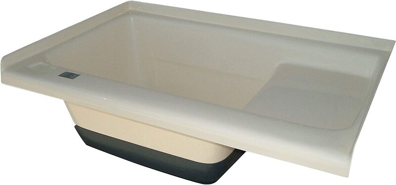 Sit-in Step Tub with Left Hand Drain (00474)