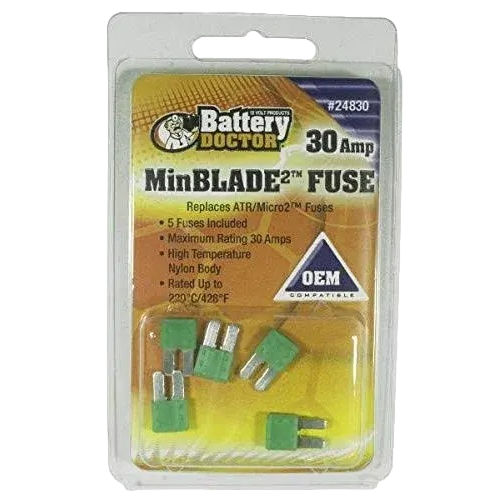 MinBLADE Fuse 30amp 5-Pack