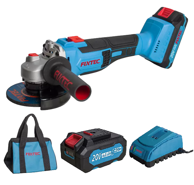 20V Cordless Brushless Angle Grinder w/ 4.0AH Li-ion Battery (FCAGK115LF-110V-4)