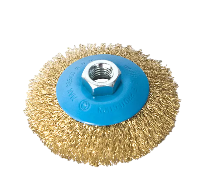 4&quot; Industrial Crimped Wire Bevel Brush (FWB58100C)