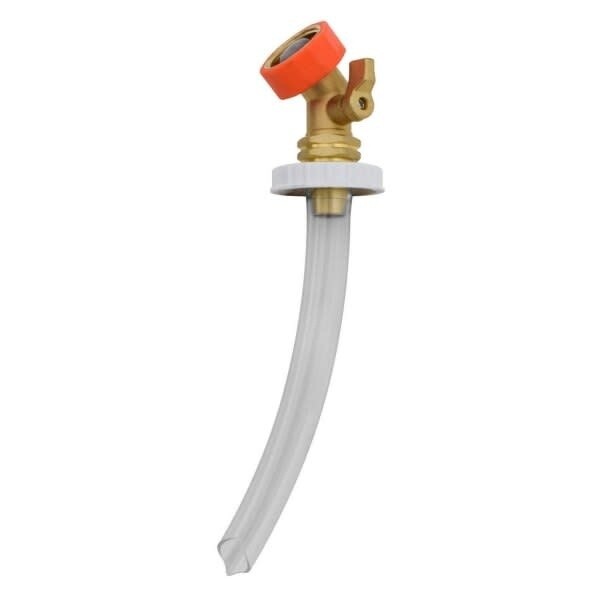 Secure-Fill Hands Free Water Tank Filler with Brass Shut-Off (A01-0035VP)