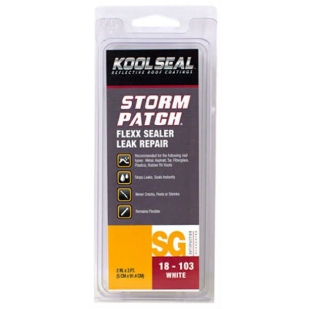 Storm Patch Flexx Sealer Leak Repair 2&quot; x 3&#39; 18-103 White