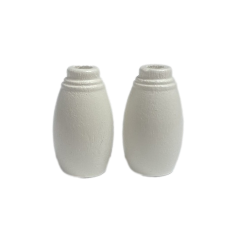 Spring Window Fashions Tassel Bright White 2PK (74-8013-02)