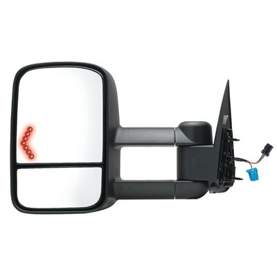 62075G Fold-Away Extendable Tow Mirror for Chevy/GMC (03-07) Passenger-side