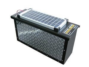 PowerArmor Solar - Bright Tread Diamond Plate With High Impact Powder Coat Black Trim - A7708RS
