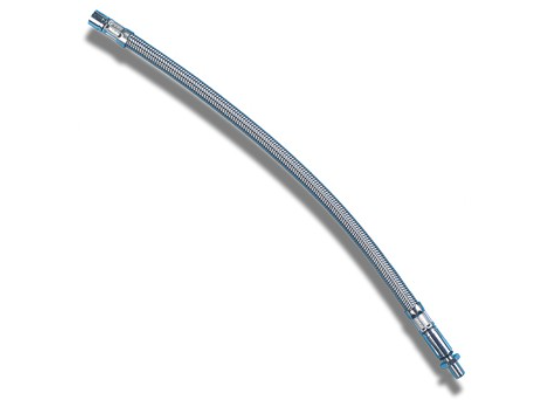 Replacement Hoses for Wheel Masters Inflation Kits - Stainless - Straight - 7&quot; - Qty 4