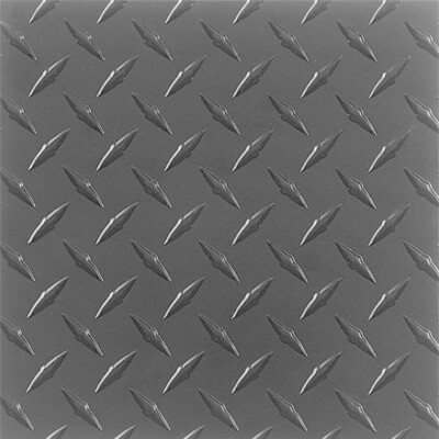 10 Sheets of 48&quot; x 96&quot; ATP Diamond Plate Aluminum Sheet Metal .025&quot; - Black