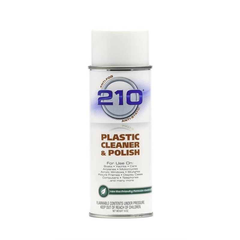 210 Plastic Cleaner / Polish  | 14oz | Spray | 40934