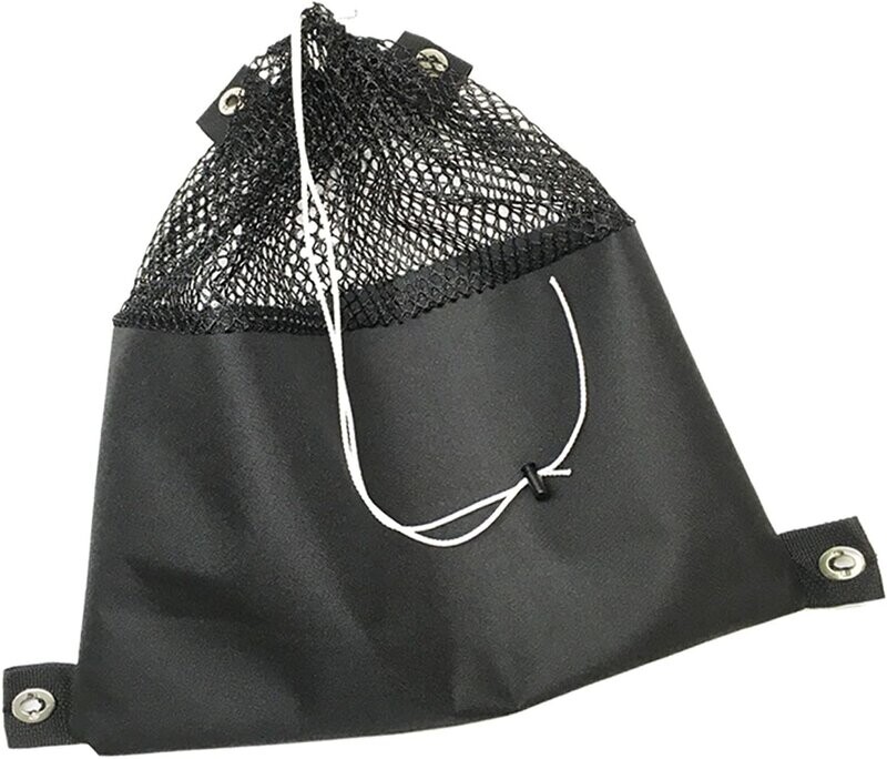 Mountable Laundry Bag 18&quot; x 18&quot; Black