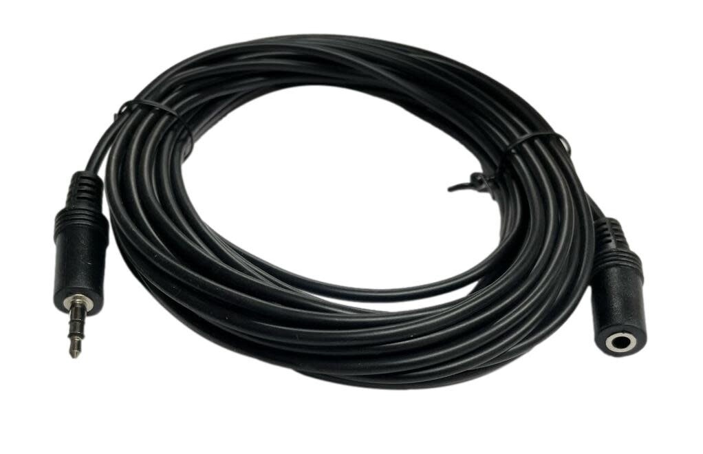 25ft 3.5mm Stereo M/F Audio Extension Cable (40409)