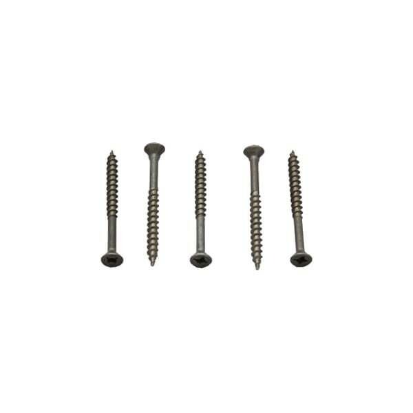 8 x 1-1/2 Flat Head Square Recess Raw 25 Pack (012-FSQ25)