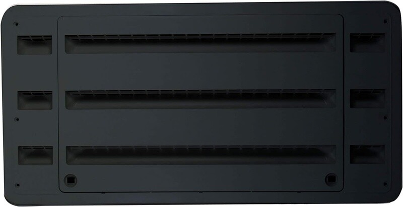 30" Black Dometic Lower/Upper Fridge Vent (3109349.065)
