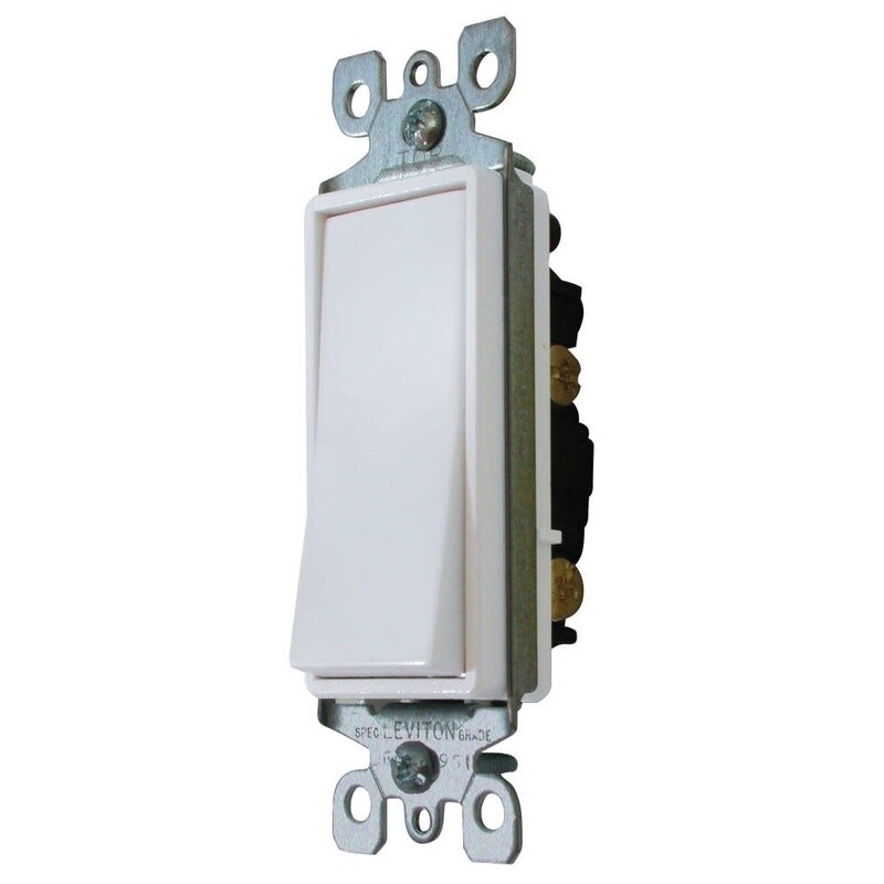 Diamond Group by Valterra DGSC10VP Decor Switch - White