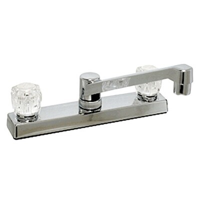 8" Kitchen Faucet Plastic Chrome (P5033A)