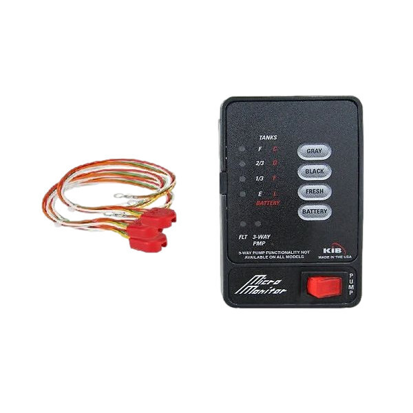 Monitor Panel W/Pump Switch Black w/3 Sensor Probe Harness M21VB-OS - Kit