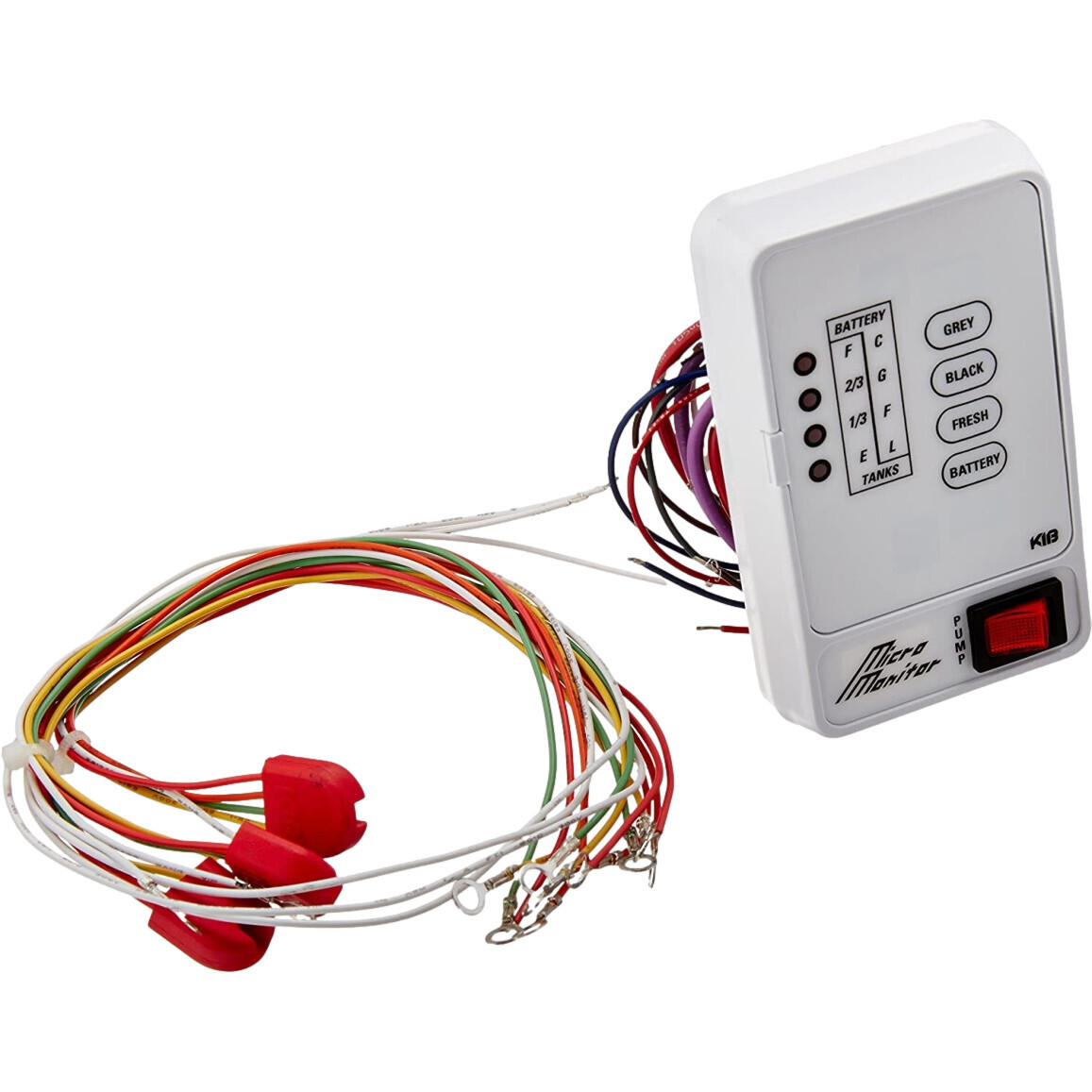 Monitor Panel W/Pump Switch White w/3 Sensor Probe Harness M21VW - Kit