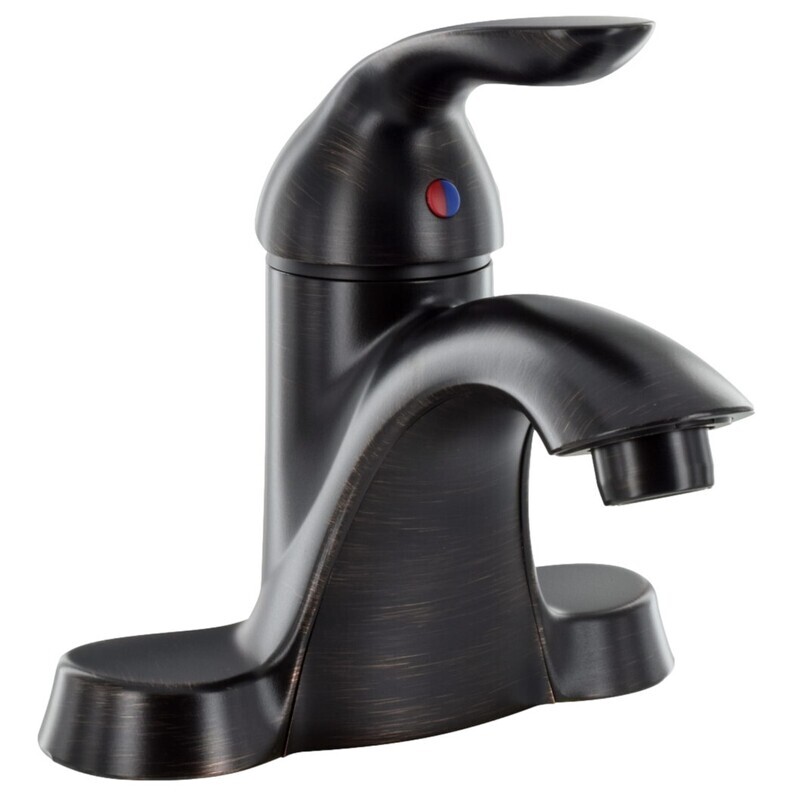 4&quot; Single Handle Hybrid Bathroom Faucet Rubbed Bronze (PF232521)