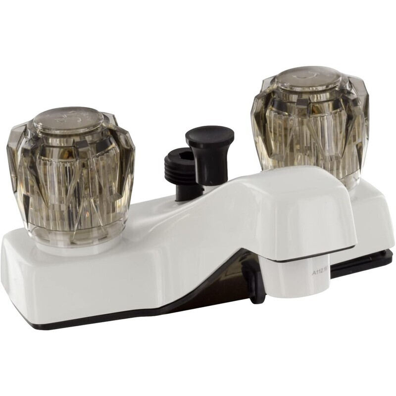 4&quot; Lavatory Diverter Faucet White (P4437A-I)