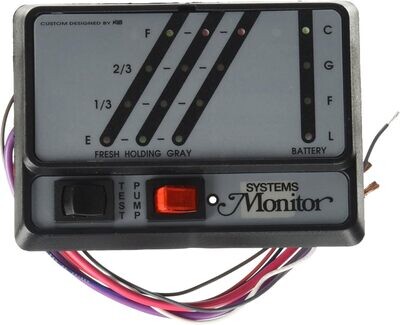 Monitor Panel Black K21 w/3 Sensor Probe Harness - Kit